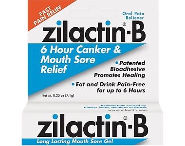 Zilactin-B Canker and Mouth Sore Relief Review - For Relief From Canker Sores